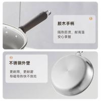 炊大皇（COOKER KING）TK28JG  钛康等离子不粘煎锅  28cm （单位：个）