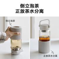 北鼎 茶水分离泡茶 玻璃杯 630ML 水墨灰（单位：个）