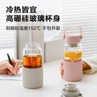北鼎 茶水分离泡茶 玻璃杯 630ML 水墨灰（单位：个）