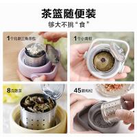 北鼎 茶水分离泡茶 玻璃杯 630ML 水墨灰（单位：个）