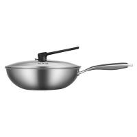炊大皇（COOKER KING） CG32XYD 星耀多层钢炒锅 锅具 32cm 铁灰色（单位：个）