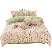 罗曼罗兰 R-luh002 床品套件 四件套200*230cm 粉色（单位：套）被套200*230cm*1+床单230*230cm*1+枕套48*74cm*2