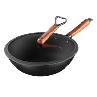三禾（SANHO） 32T1 炒锅 锅具 32cm 黑色（单位：个）