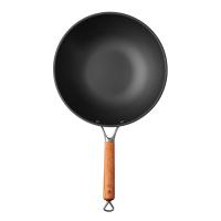 三禾（SANHO） 32T1 炒锅 锅具 32cm 黑色（单位：个）