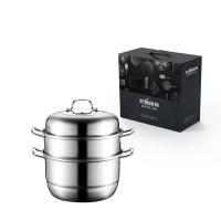 艾逸瑶选 CJ-21016-3 兰斯欧式多用三层蒸锅28CM （单位：个）
