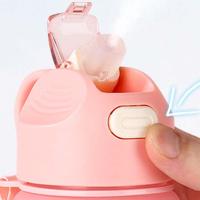 贝格帝BGD-B7708磨砂渐变弹盖水杯1000ml （单位：个）多色随机