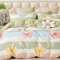 凯丝珀JF-9585棉四件套浪漫花朵被套200*230cm 床单230*250cm 枕套48*74cm*2（单位：套）