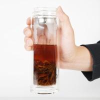 有福有派YF-3555-320双层玻璃杯320ml（单位：个）透明色