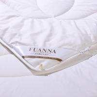 富安娜（fuanna） 澳洲羊毛大豆 抗菌冬厚被 被子 203*229cm 白色（单位：床）