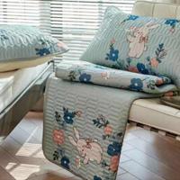 罗蒙 LM-5004 绿野仙踪乳胶席三件套 LM-5004 凉席：180*200cm 枕套：48*74cm*2 (单位: 套)绿色