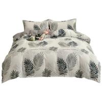 布鲁诺BL-S06叶华全棉四件套被套200*230cm床单230*245cm枕套48*74cm*2（单位：套）