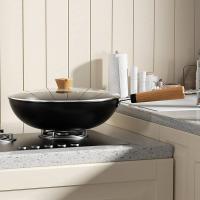 炊大皇（COOKER KING） CDH-GTD225 古法传世老铁锅 带盖32cm (单位: 个)