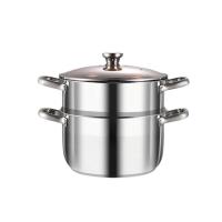 百斯克 BSK-GT0724212 宜家双层多用汤蒸锅 24cm（单位：个）