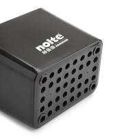 nolte HMD-8243厨房套件剪刀17cm水果刀18cm开瓶器15cm削皮器15cm底座20cm （单位：套）黑色