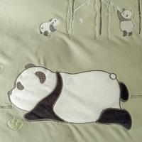 奥特佳（ORTEGA） 四件套 小熊猫保暖家纺 JF010303 枕套48*74cmx2被套200*230cm床单245*250cm (单位:套) 抹茶绿