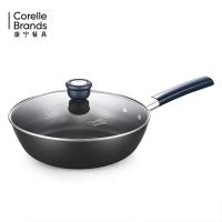 康宁餐具（Corelle Brands） 零涂层锻打煎炒锅 CB-JSG03-SL/KZ 28cm (单位:个)