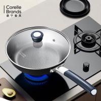 康宁餐具（Corelle Brands） 零涂层锻打煎炒锅 CB-JSG03-SL/KZ 28cm (单位:个)