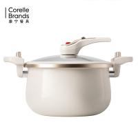 康宁餐具（Corelle Brands） 无机陶瓷微压汤锅 CB-JSG05-SL/KZ 26cm (单位:个) 白色