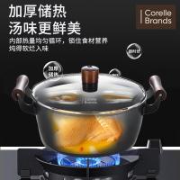 康宁餐具（Corelle Brands） 零涂层铁锅三件套 CB-JSG02-SL/KZ 炒锅32cm+汤锅24cm+煎锅24cm (单位:套)