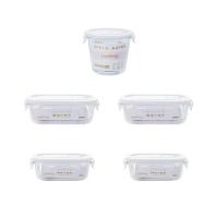 米薇可（MIEIVC） M-BX016 可臻耐热保鲜碗六件套 大号620ml*2+中号350ml*2+汤桶700ml*2（单位：套）