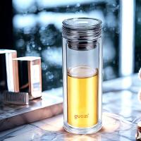 果兹（GUOZI）GZ-YZ003水晶双层玻璃杯300ml（单位：个）透明色