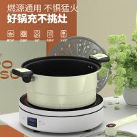 荣事达（Royalstar）RSD050-FJ蒸蒸日膳微压炖锅二件套炖锅7L+不锈钢蒸片(单位:套）