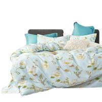 路易卡罗（Louis Kellog） LK-0714 素雅花锦纯棉四件套 被套200*230cm 床单230*230cm 枕套48*74cm*2 (单位:套)