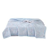 紫罗兰 VDZLPBZ13218 花香水洗被 200x230cm (单位: 条)兰色、桔色两色随机发