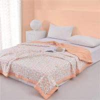 紫罗兰 VDZLPBZ13218 花香水洗被 200x230cm (单位: 条)兰色、桔色两色随机发