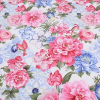 富安娜（fuanna）群芳尽艳四件套被套203*229cm 床单230*240cm枕套48*74cm*2（单位：套）红色