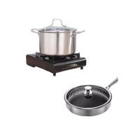 典小圣  K2v41SA-TF  锅具 多用汤锅26cm+平底不粘煎锅28cm （单位:套）