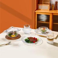 米薇可（MIEIVC） M-CJ007/L7 米高玻璃餐具七件套（小碗225ml*2个+杯400ml*2个+煲1000ml*1盘子*2个）（单位:套）