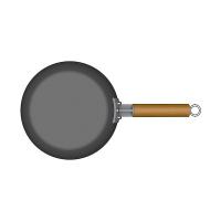 三禾（SANHO） TJ24P8  不锈锤纹铁煎盘  1.05kg(无盖)  （单位：个）