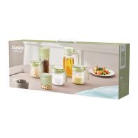 艾逸瑶选CJ-21130油壶储物罐套装油壶600ml+调味罐300ml*2+储物罐(500ml*4+1000ml)（单位：套）