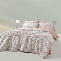 皮尔卡丹（Pierre Cardin）  PCAZ-02530 全棉印花四件套-江南小调 被套200*230cm 床单230*250cm 枕套48*74cm*2 （单位：套）