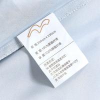 水星家纺（MERCURY）都市印象四件套被套203*230cm床单230*250cm枕套48*74cm（单位：套）蓝色