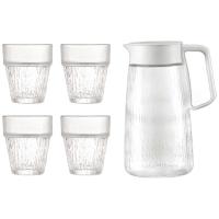 佰乐扣（BAILOCK） 百丽欢喜 水具五件套 水壶1300ml*1+水杯200ml*4 (单位: 套)