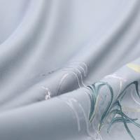 富安娜（fuanna） 浣芷兰香 床品套件四件套 203*229cm 灰色（单位：套）被套203*229cm*1、床单230*240cm*1、枕套74*48cm*2