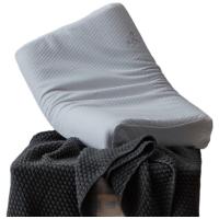 布鲁诺 bl-Z03 抗菌乳胶护颈枕 枕头 40cm*60cm 浅灰色（单位：个）