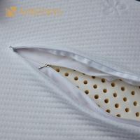 布鲁诺 bl-Z03 抗菌乳胶护颈枕 枕头 40cm*60cm 浅灰色（单位：个）