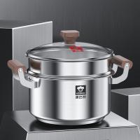 康巴赫（KOBACH） 匠心无涂层深氮锅具 三件套 LPB-T03S 32cm炒锅、22cm汤锅、蒸屉 (单位:套)