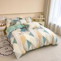 红豆 HDTJ25240019 爱家套件四件套-风华 被套200×230cm×1 床单230×245cm×1 枕套48×74cm×2（单位：套）