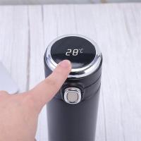 皖亭 WT-BW-015 智能碗豆杯保温杯 420ML (单位: 个)黑色