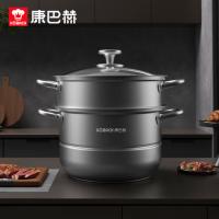 康巴赫（KOBACH） KGO-Z28A 欧式不锈钢双层蒸锅 内径26cm 上口径28cm （单位：个）