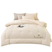 小熊家纺 BHCG-2610 泡泡纱绣花大豆冬被 200*230CM (单位: 条) 无纺布袋包装