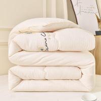 小熊家纺 BHCG-2610 泡泡纱绣花大豆冬被 200*230CM (单位: 条) 无纺布袋包装