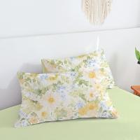 无印良品 全棉印花抗菌四件套 织夏 被套200*230cm床单230*245cm枕套48*74cm*2 (单位:套)