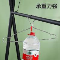 四万公里 SWJ6062 不锈钢衣架 42*19cm 10个/组（单位：组） 不锈钢色