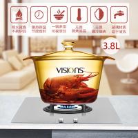康宁（VISIONS） VS-38-FL/E/LN/ZK 晶彩透明玻璃养生锅 3.8L (单位:个)