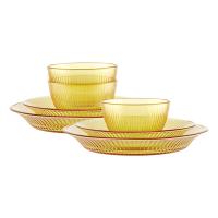 康宁（VISIONS） EK-JZ-7A/KZYL 晶致餐具7件套（3小碗2小盘2大盘）336ml+453ml+665ml (单位:套)